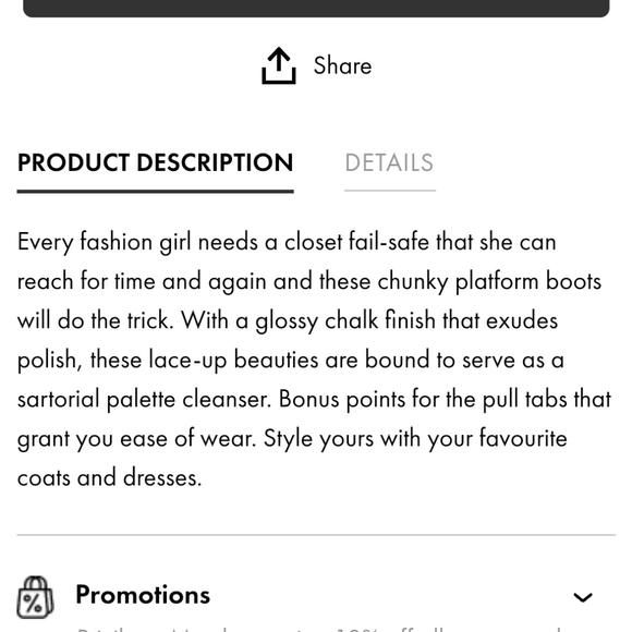 Charles and Keith boots sz 8 - Picture 12 of 15